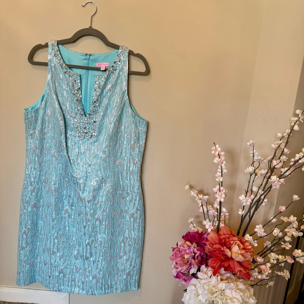 Lilly Pulitzer Airy Shift Dress Size 14